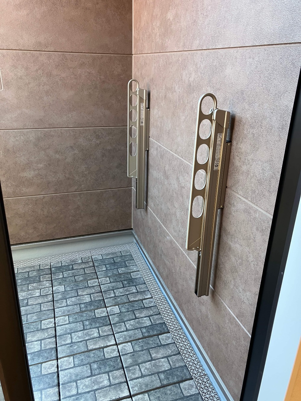 バルコニー物干し