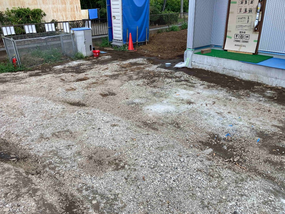 外構工事準備