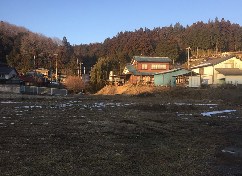 敷地の分筆申請を開始