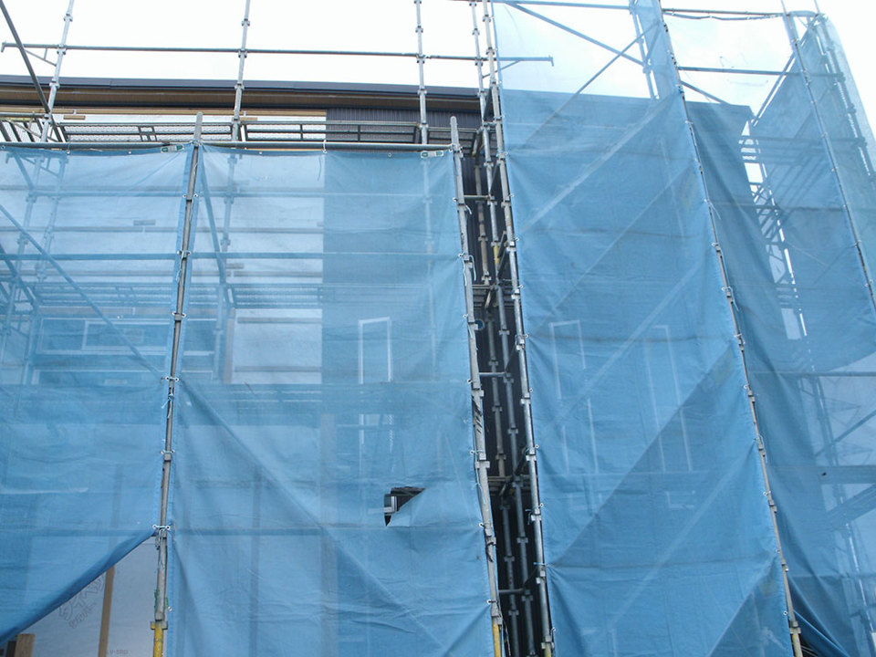 埼玉注文住宅SH-Space 外壁工事の画像