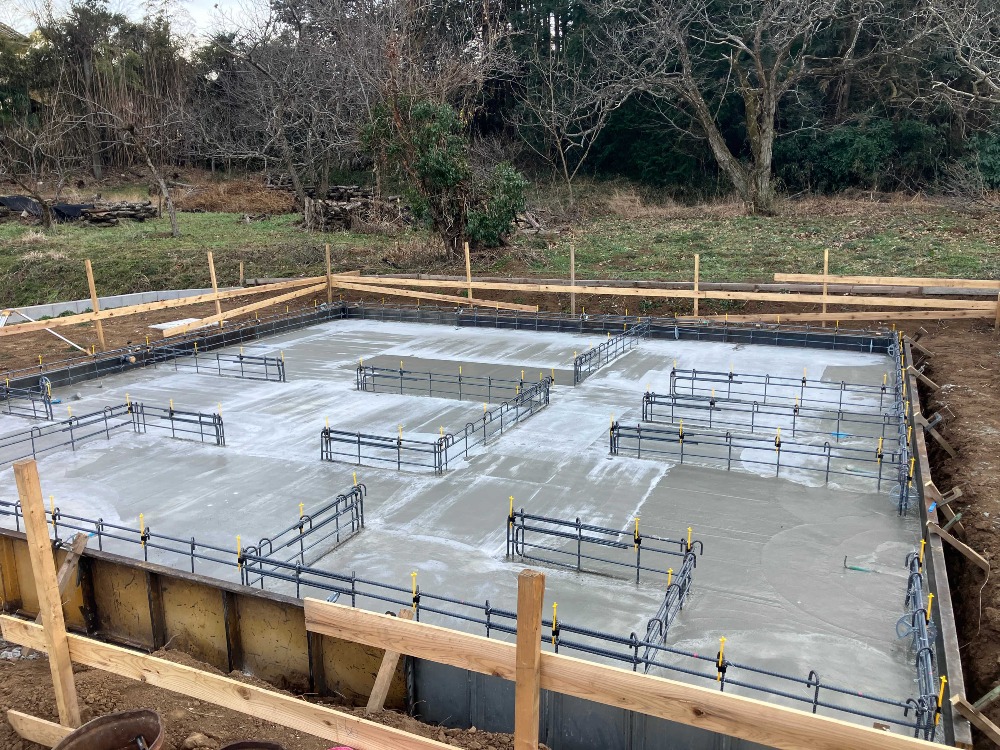 コンクリート打設