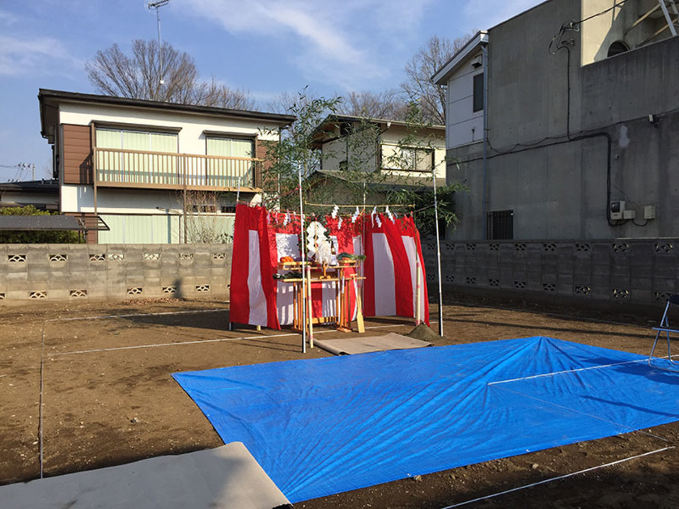 埼玉注文住宅 SHSpace 地鎮祭の画像